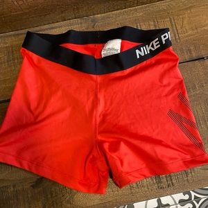 Nike Pro shorts womens large